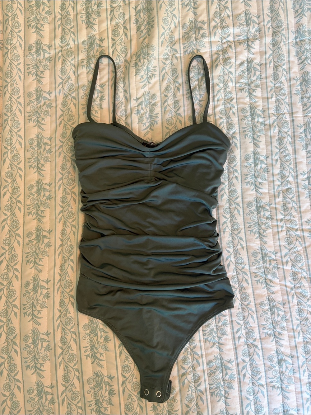 Express body suit ruched